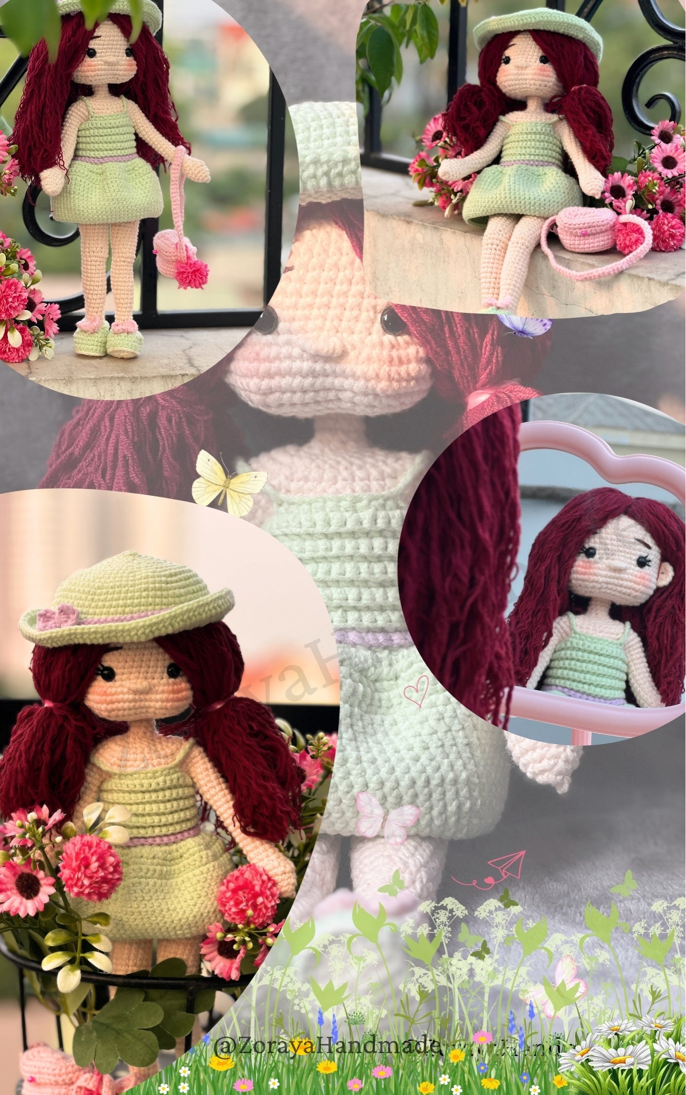 Daisy Doll – Handmade Crochet Doll
