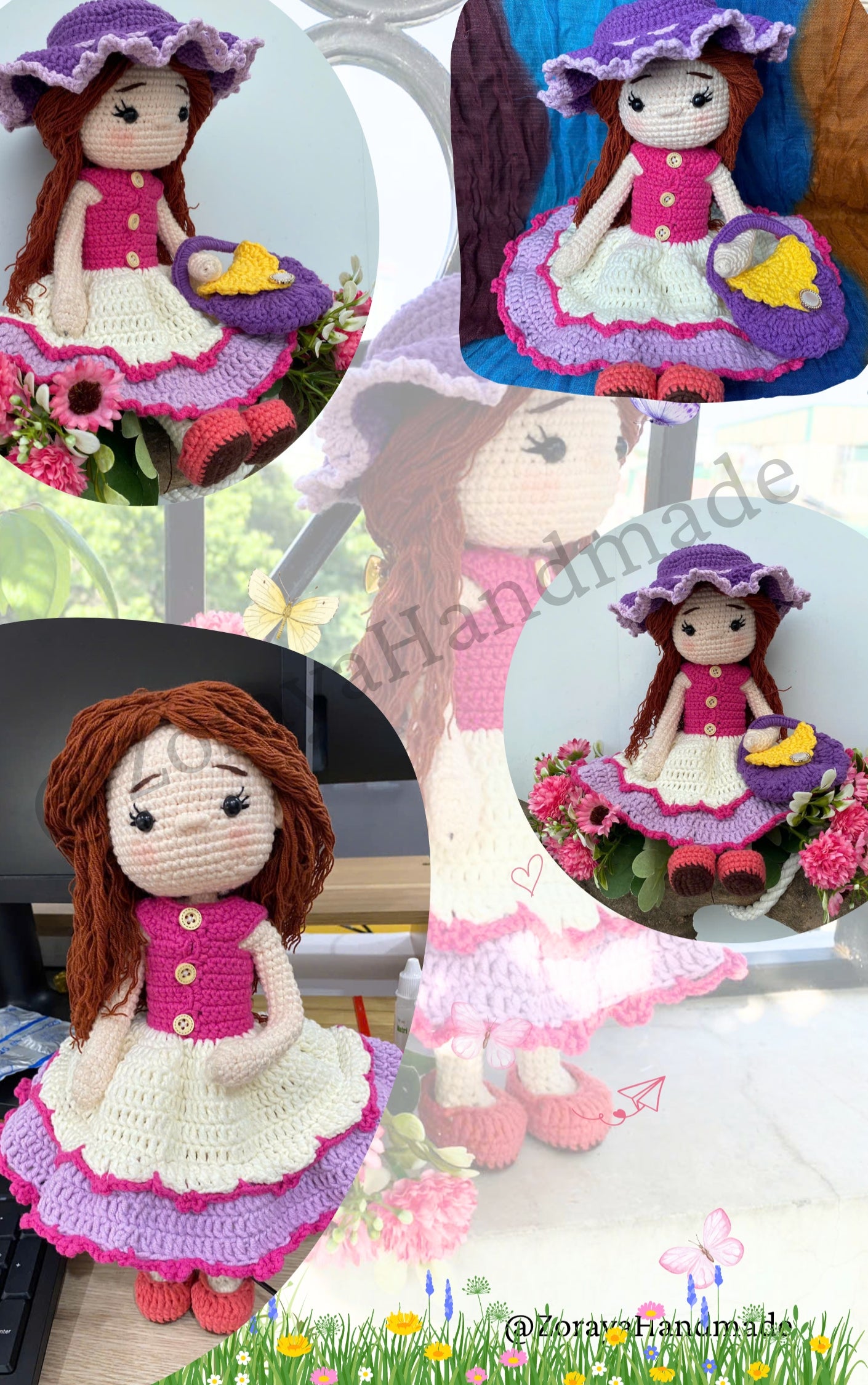 Selena Doll – Crochet Pattern (PDF)