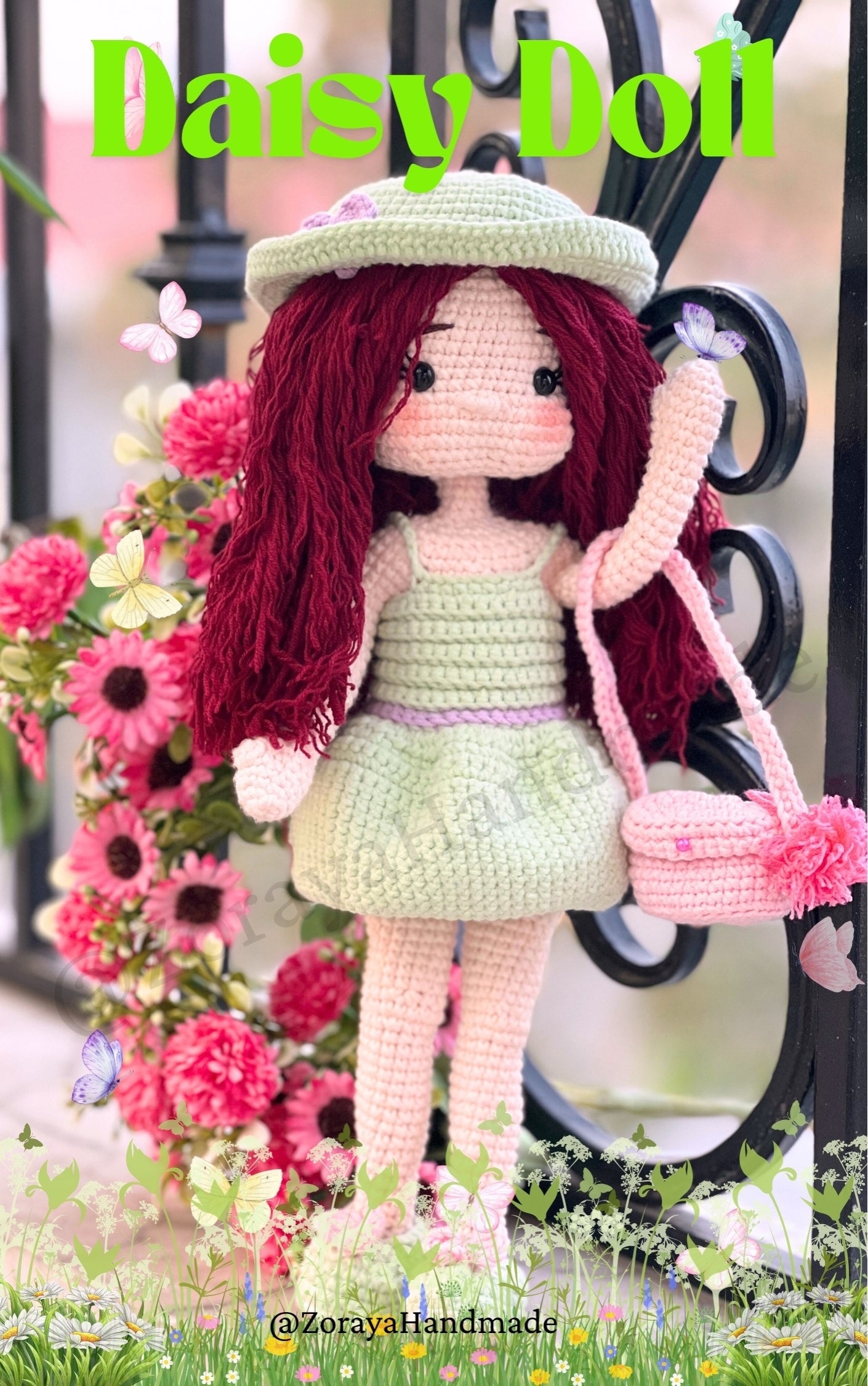 Daisy Doll – Handmade Crochet Doll