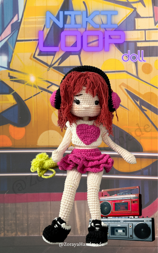 Niki Loop Doll – Handmade Crochet Doll