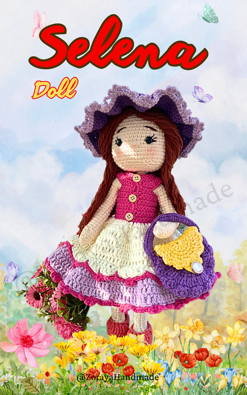 Selena Doll – Crochet Pattern (PDF)